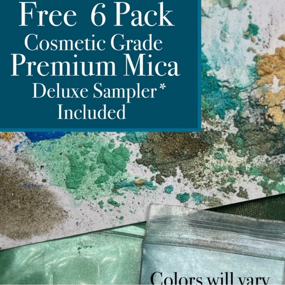 6 well Nautical Ocean Beach Shells Starfish Themed Mold +BONUS FREEBIES LOT - Picture 7 of 7